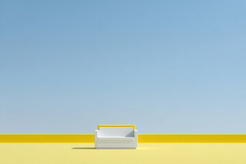 minimalist photograph ai generating meeting notes emphasizing productivity and focus