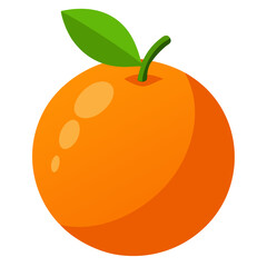 clementine fruit on white background