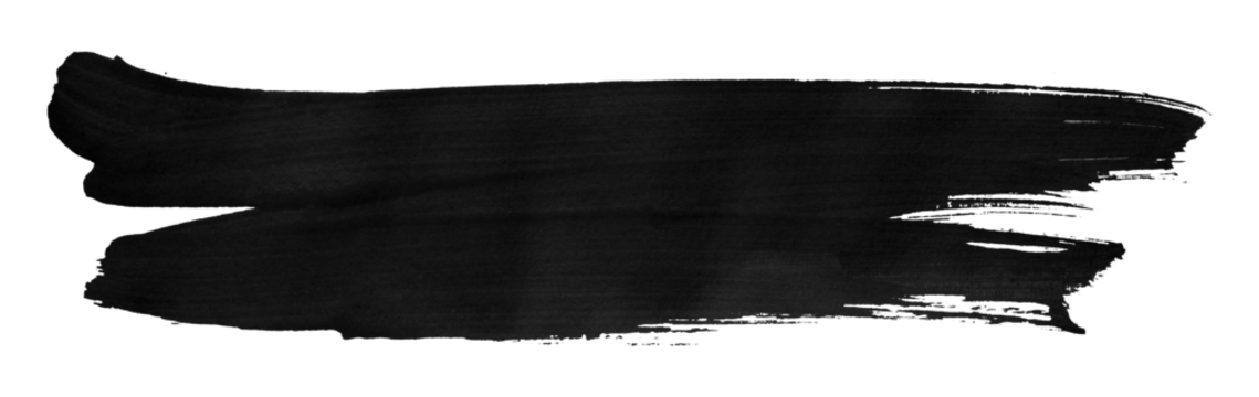 Abstract black watercolor background. Hand drawn artistic style. Isolated on transparent background.