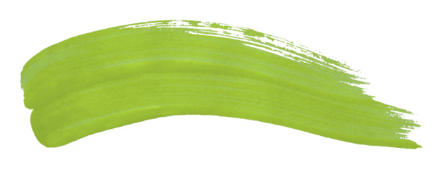 green watercolor background. Artistic hand paint. Isolated on transparent background.