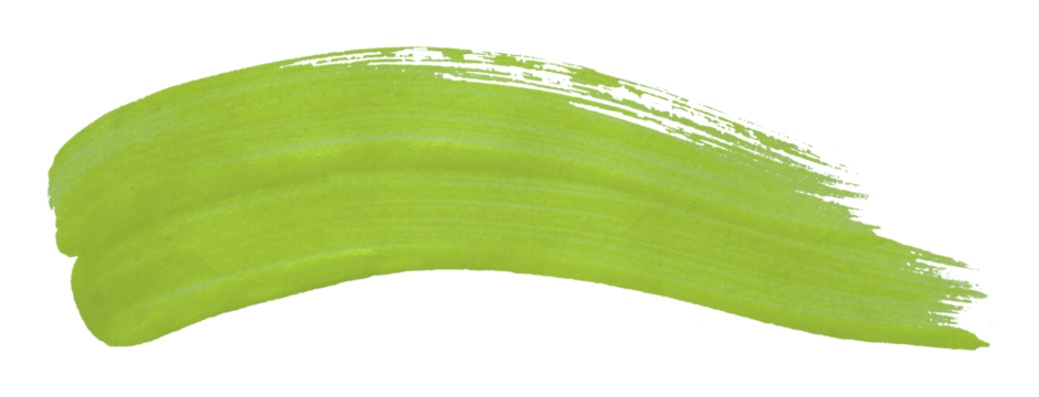 green watercolor background. Artistic hand paint. Isolated on transparent background.