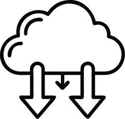 Modern icon set for digital interfaces and applications