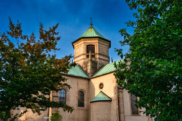 Fototapeta premium Kirche zum heiligen Kreuz in Hildesheim