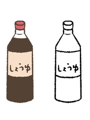 手描きの醤油