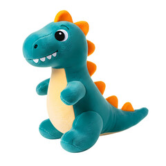 Teal Plush Dinosaur Toy: A Child's Playmate © Png