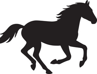 Dynamic silhouette of a person in motion capturing energy and movement with bold lines and contrasting colors