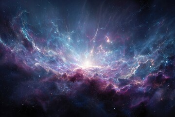 Fototapeta premium Colorful Nebula In Deep Space