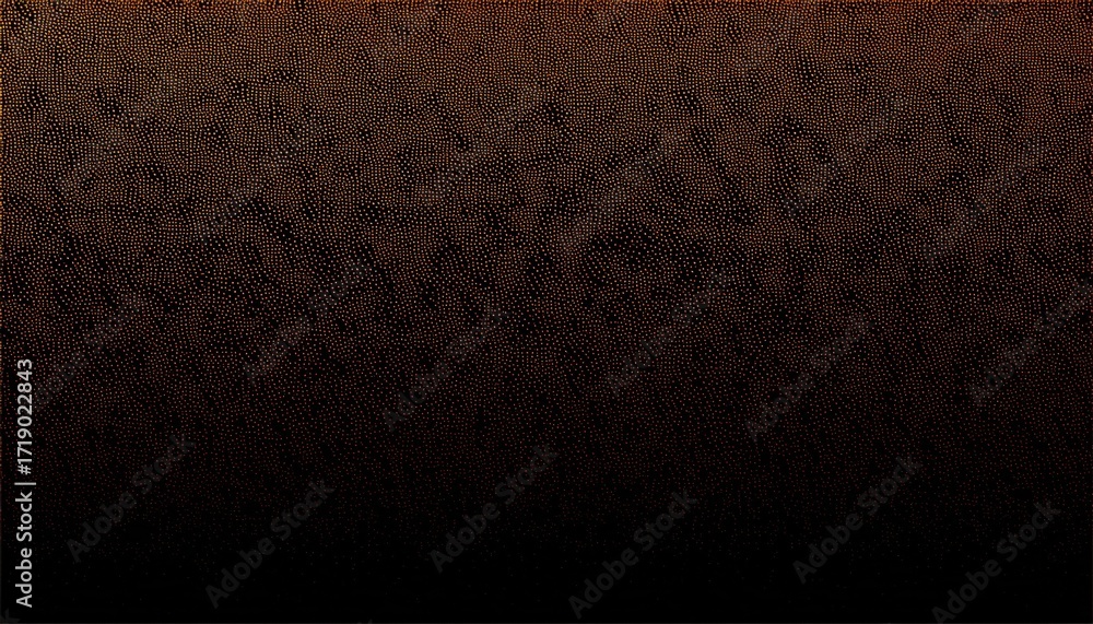 Poster abstract textured golden dot pattern with glowing gradient surface for modern wallpaper or digital d
