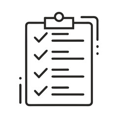 clipboard with checklist