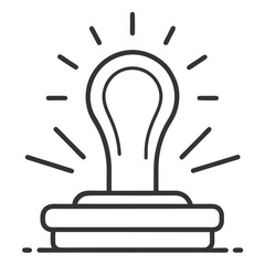 light bulb vector illustration