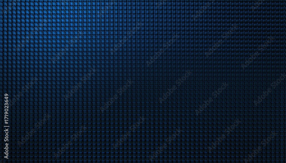 Aufkleber abstract digital grid texture with blue hues, glowing matrix pattern, high tech background for web d