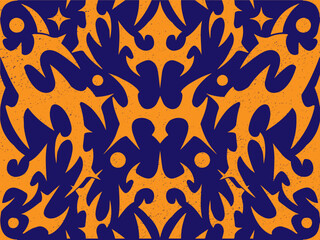 tribal pattern seamless wallpaper stars grunge tattoo illustration vector graphic