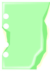 Blank Note Illustration