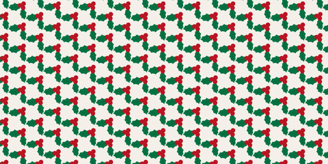 Merry Christmas and Happy New Year background, banner, cover, poster design with trendy flat style.Creative Christmas seamless pattern cards, Festive xmas concept in modern minimalist geometric style.