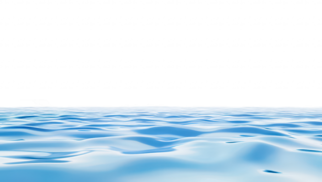 Calm blue ocean waves gently ripple under a clear sky. creating a serene atmosphere perfect for relaxation. meditation. or beach-themed projects. with a smooth horizon in the background