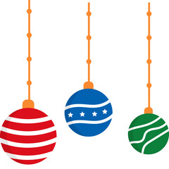 Christmas Ball Illustration 