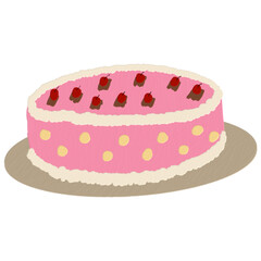 Cute Food Illustration Clipart | Hand Drawn Snack and Dessert Art