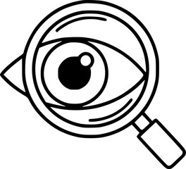 The eye with a magnifying glass symbolizes the careful search for rare masters, the keepers of unique knowledge and forgotten crafts. The search for the last specialist in a disappearing profession.