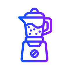 icon blender with style gradient