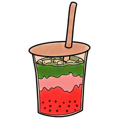 Cute Food Illustration Clipart | Hand Drawn Snack and Dessert Art