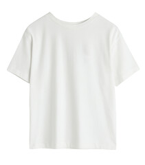 白いTシャツの写真素材