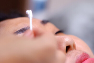 Microblading and aftercare.