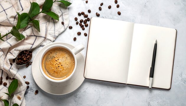 Morning Coffee and Journaling Session.