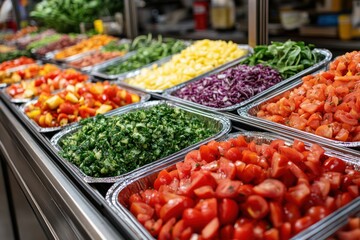 Fresh meal prep boxes for delivery service