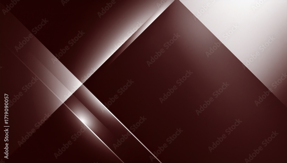 Aufkleber sleek maroon and white abstract geometric pattern with diagonal lines and sharp contrasts, perfect f