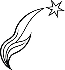 Obraz premium eagle tattoo design line art on transparent background