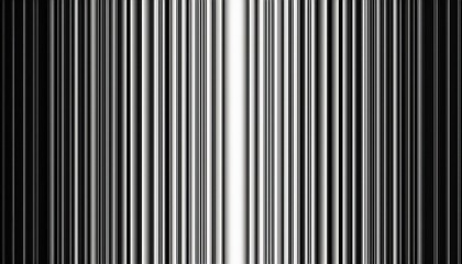 sleek black and white vertical stripes creating an abstract linear pattern, minimalist texture for commercial backgrounds or modern design applications