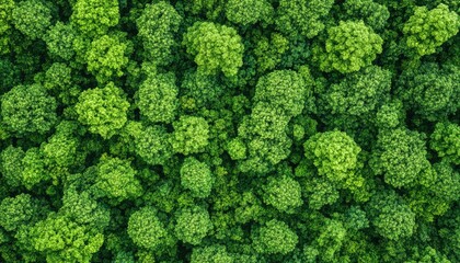 Dense forest canopy, aerial view (3)