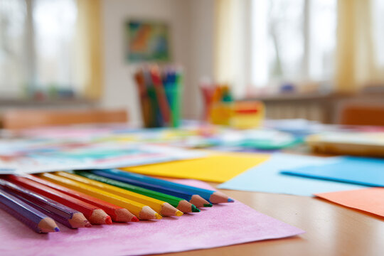 creative children corner featuring organized daily schedule for kids activities