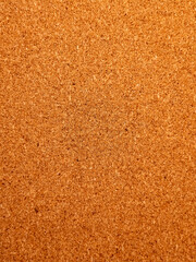 Close up texture of natural cork board background for design and presentations