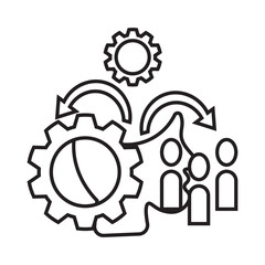 Design Development Line Icon