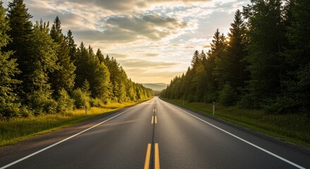 road in the mountains