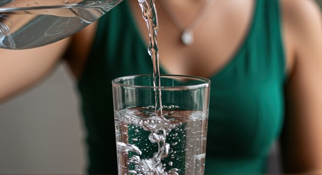 glass of water