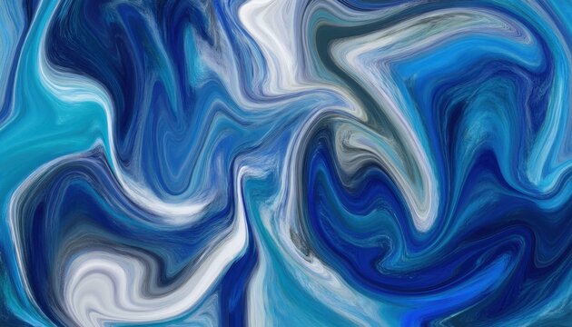abstract ocean waves blue texture with flowing swirls deep tones for commercial or editorial use