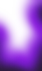 Light purple illuminated spots on black, grainy color gradient background, noise texture effect, copy space