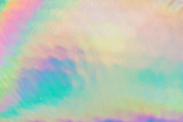 Holographic rainbow foil iridescent texture abstract hologram background