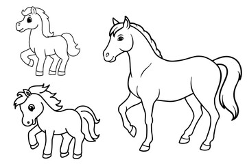 horse vector illustration