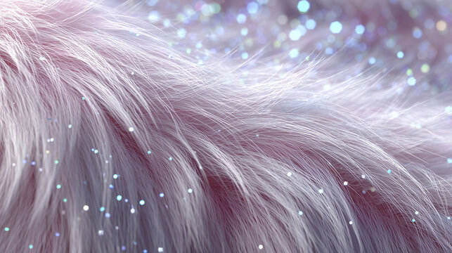 luffy furry texture with glitter 
