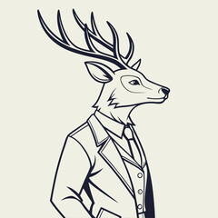Deer Executive Logo

