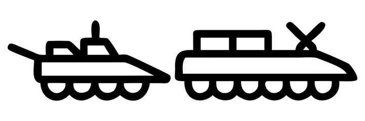 Vector illustration of a bulldozer excavator isolated on white background