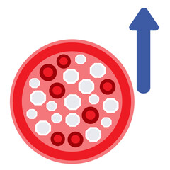 Hyperglycemia Medical Icon
