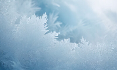 Obraz premium Frosted mist inspired ice glass texture for winter themed designs or seasonal marketing campaigns creating visual interest with delicate color transitions