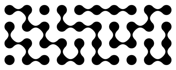 Connect dot geometric pattern. Neural metaball connections bg, science abstract wallpaper