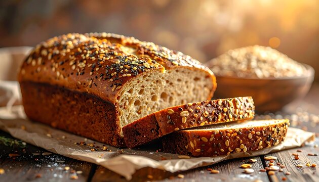 Artisan loaf of bread