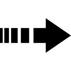 Modern simple arrow, cursor icon