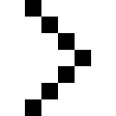 Modern simple arrow, cursor icon